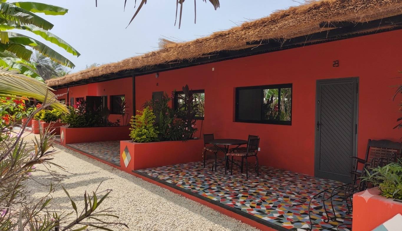 Location appartement meublé au mois à Cap Skirring Sénégal