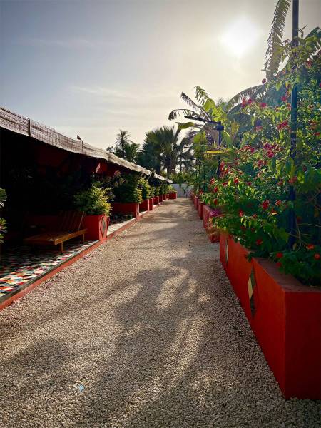 Bungalow à louer meublé avec 1 chambre proche de la plage Cap Skirring Sénégal 