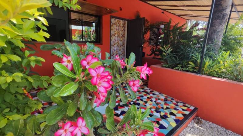 location appartement 2 chambres vide en longue durée avec extérieur, résidence sécurisée et proche de la plage au Sénégal en Casamance Cap Skirring