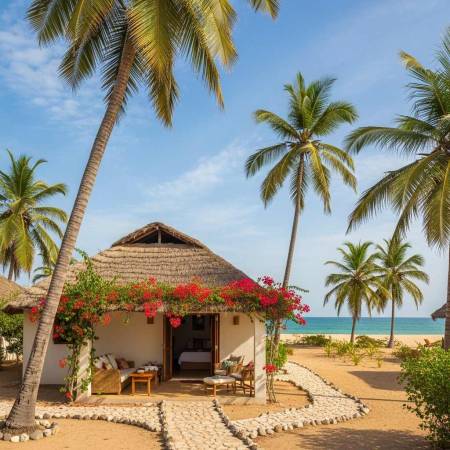 Notre zone d'activité pour ce service Logement prêt à vivre en location longue durée pour savourer une vie simple et reposante en bord de mer